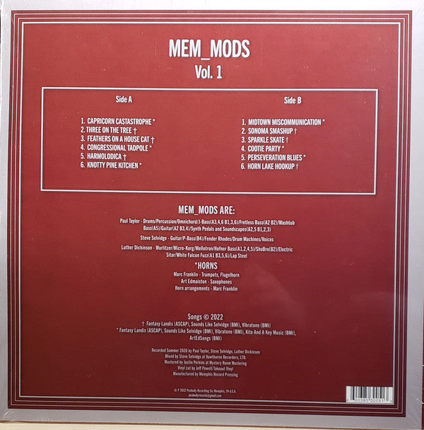 MEM_MODS Vol. 1 | Mint (M) Mint (M)