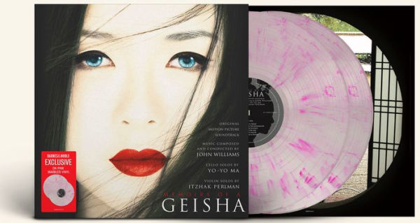 John Williams Memoirs of a Geisha (Pink Marbled, B&N Exclusive) Vinyl Record