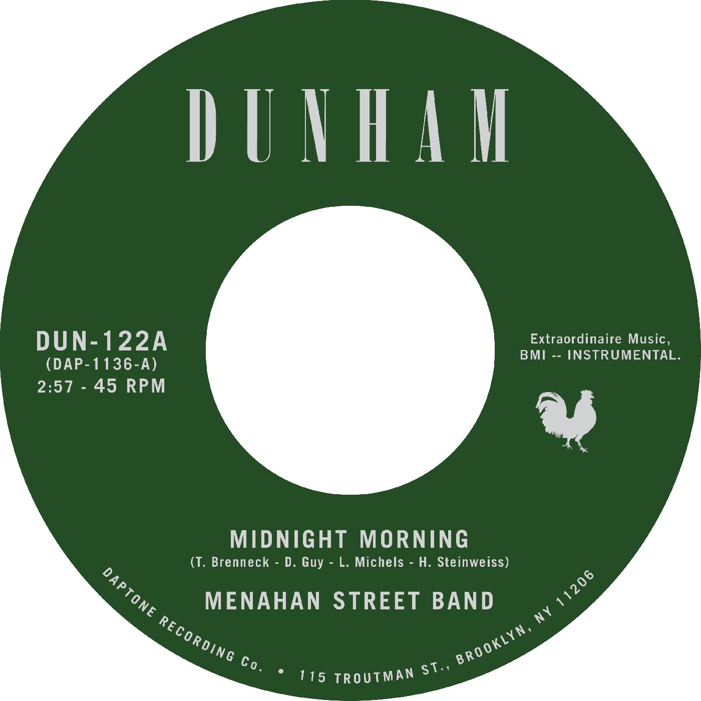 Menahan Street Band - Midnight Morning b/w Stepping Through Shadow Vinyl Record