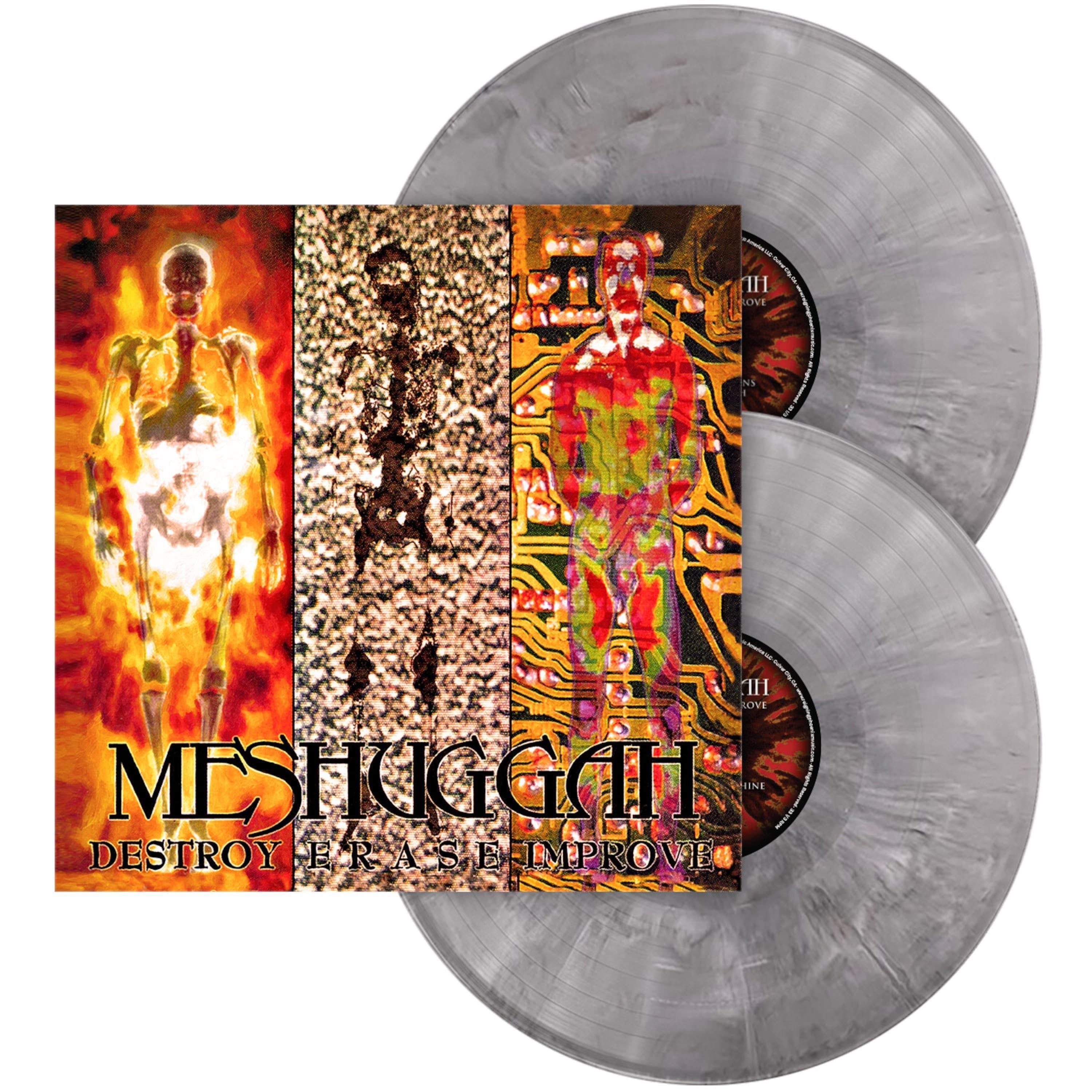 Meshuggah - Destroy Erase Improve: 30Th Anniversary Edition (2026 Remastered) [Gray, Black White Marble Vinyl] [Vinyl] Vinyl Record