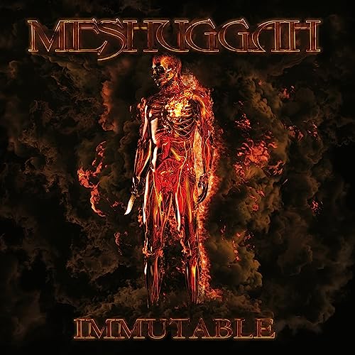 Meshuggah Immutable (Orange Colored Circle Black Vinyl) Vinyl Record