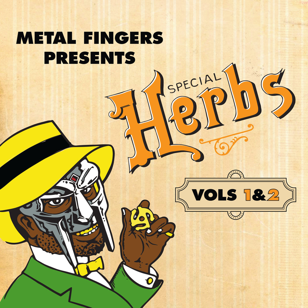 Metal Fingers Presents: Special Herbs Vol. 1 & 2 (MUSTARD YELLOW VINYL)*DISCOUNTED* |