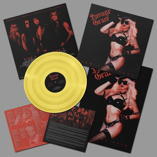 Savage Grace - (PRESALE 6/26/26) New York Daze (POSTER YELLOW VINYL) | Mint (M) Mint (M)