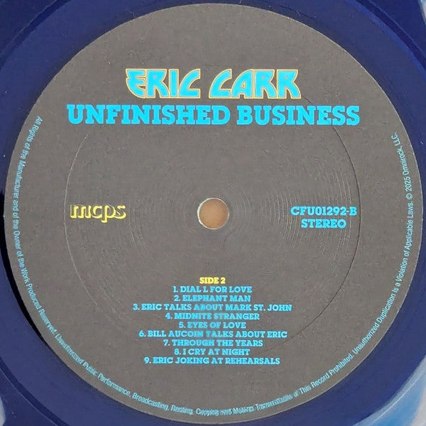 Unfinished Business (LIQUID FILLED BLUE VINYL) |