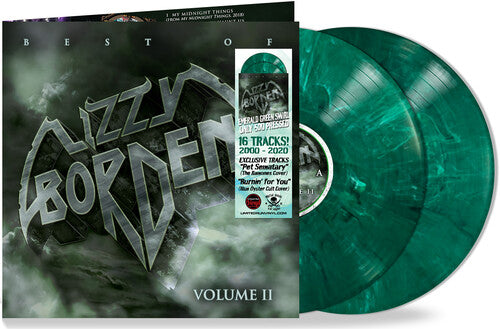 Lizzy Borden - (PRE ORDER 4/24/26) The Best of Lizzy Borden Vol 2 (GREEN VINYL) |