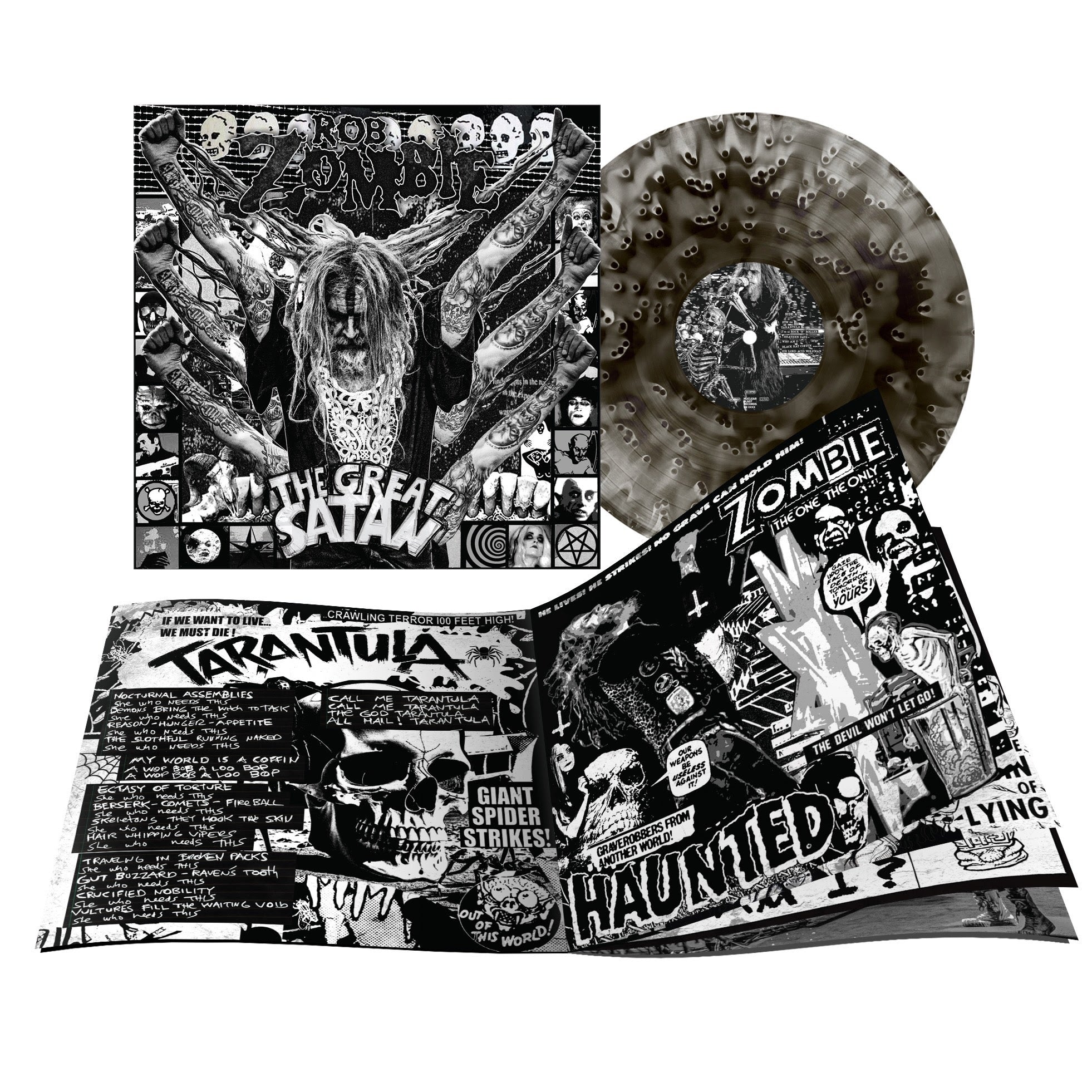 Rob Zombie - The Great Satan (Ghostly Black Vinyl) | Mint (M) Mint (M)