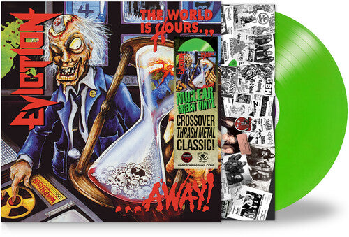 Eviction - (PRE ORDER 4/17/26) The World Is Hours Away (GREEN VINYL) |