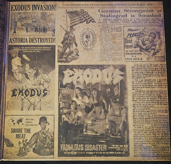 British Disaster! The Battle Of '89 (Live At The Astoria) (GOLD VINYL) | Mint (M) Mint (M)