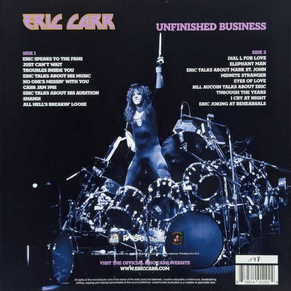 Unfinished Business (LIQUID FILLED BLUE VINYL) |