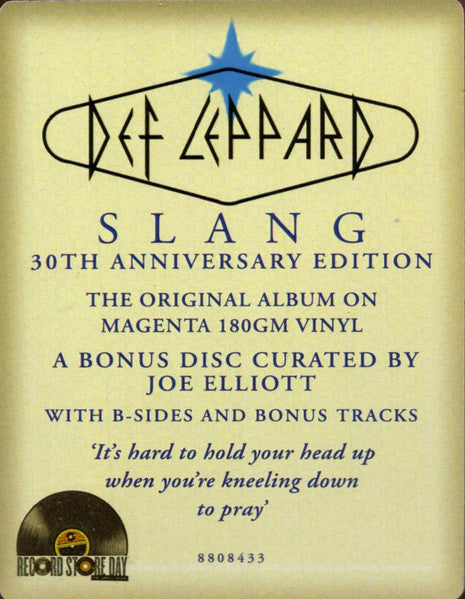 DEF LEPPARD - Slang (RSD 2026 2x MAGENTA VINYL) | Mint (M) Mint (M)