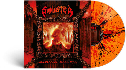 Sinister - Aggressive Measures (ORANGE VINYL) | Mint (M) Mint (M)