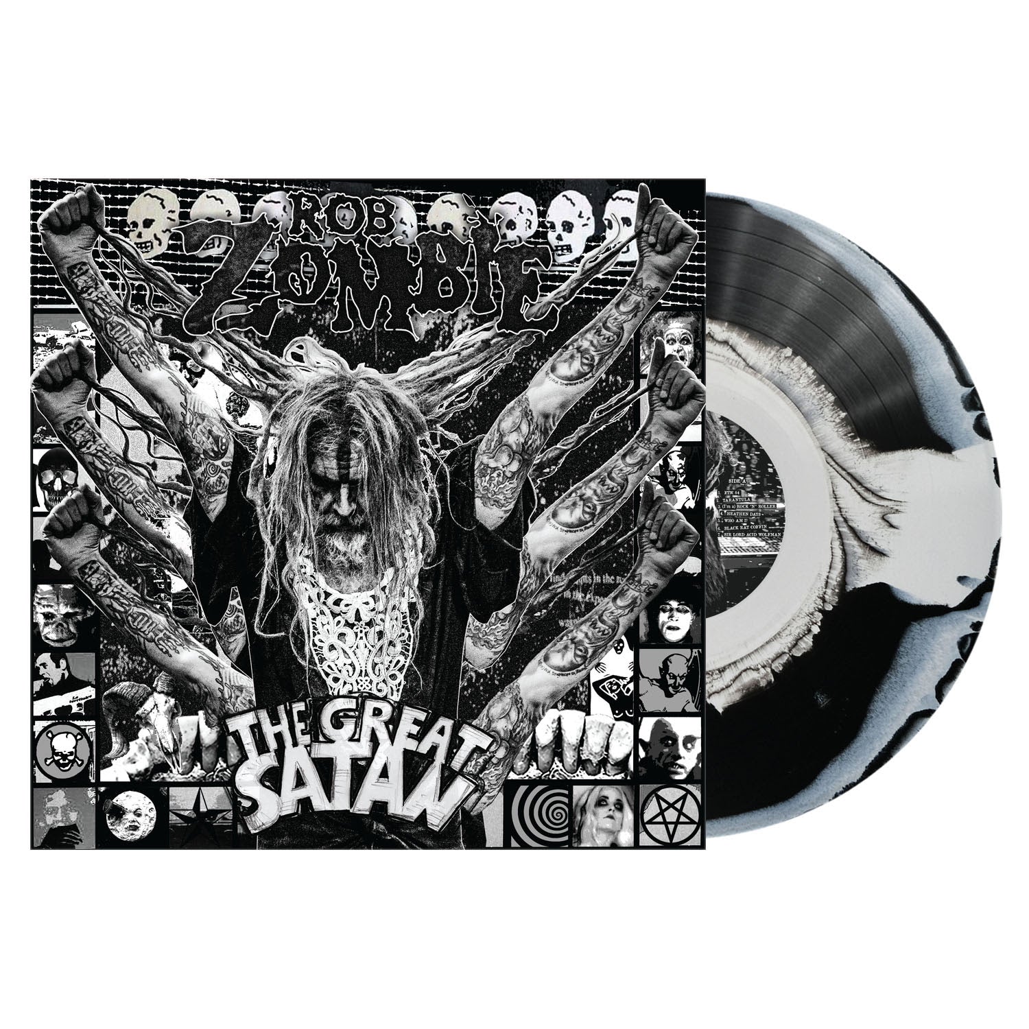 The Great Satan (Black White Swirl Vinyl) | Mint (M) Mint (M)