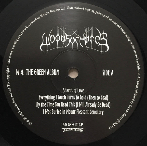 Woods Of Ypres - Woods 4: The Green Album (VINYL) |