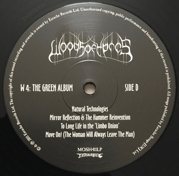 Woods Of Ypres - Woods 4: The Green Album (VINYL) |