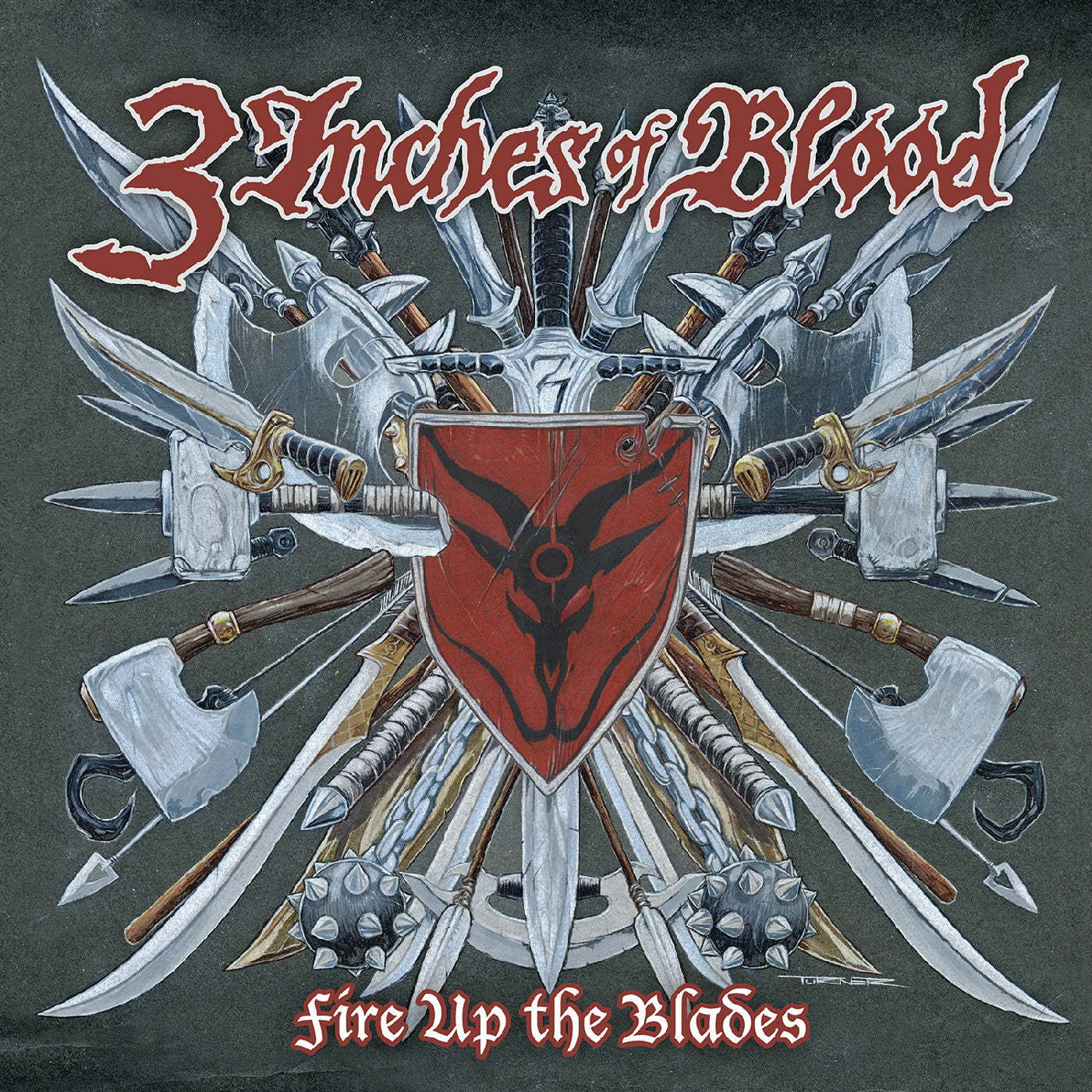 3 Inches Of Blood - Fire Up the Blades (Expanded) (CRIMSON FIRE VINYL) |