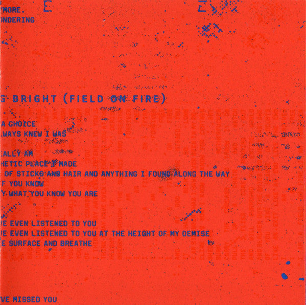 Nine Inch Nails - Not The Actual Events (CD) | Mint (M) Mint (M)