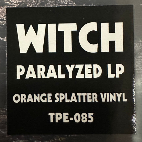 Paralyzed (ORANGE SPLATTER VINYL) | Mint (M) Mint (M)