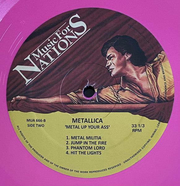 Metal Up Your Ass (COLOR VINYL) | Mint (M) Mint (M)