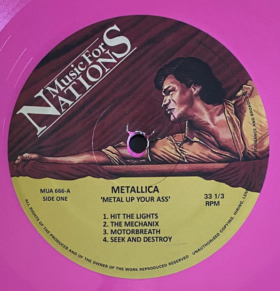 Metal Up Your Ass (COLOR VINYL) | Mint (M) Mint (M)