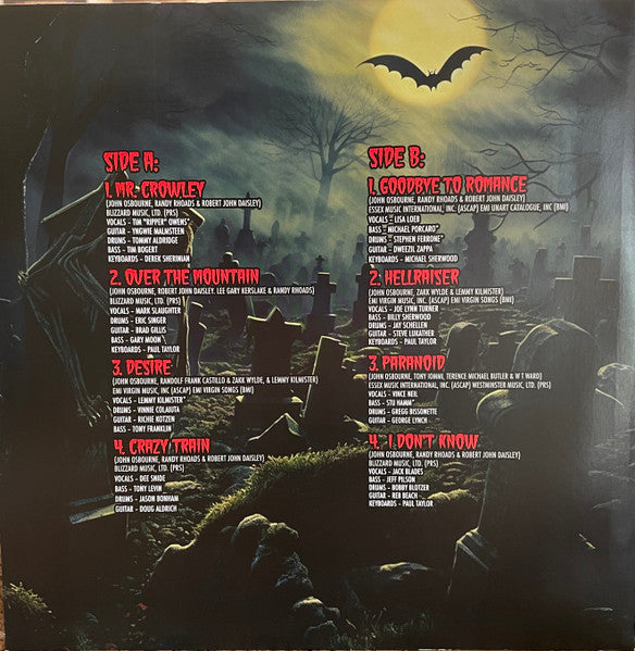 Bat Head Soup - A Tribute To Ozzy (COLOR VINYL) | Mint (M) Mint (M)