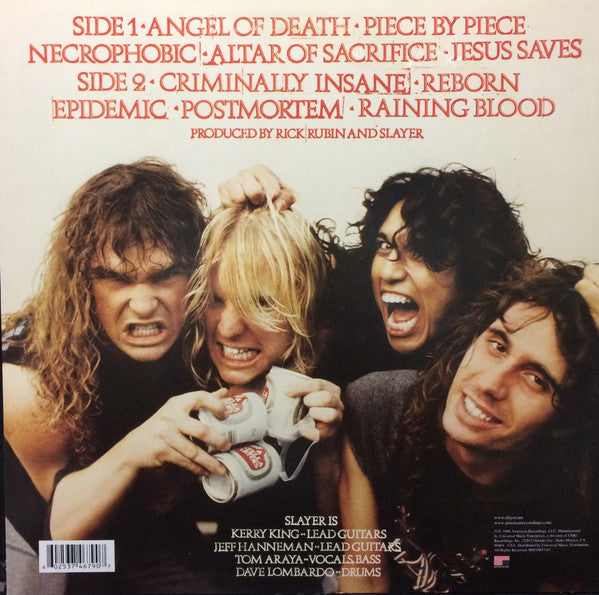 Slayer - Reign In Blood (VINYL) | Mint (M) Mint (M)