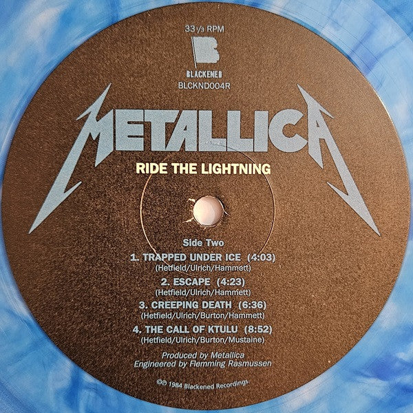 Metallica - Ride The Lightning (ELECTRIC BLUE VINYL) |