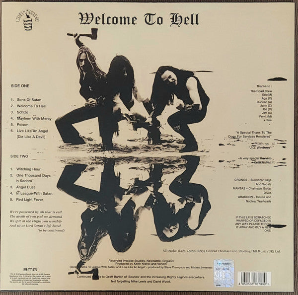 Welcome To Hell (VINYL) |