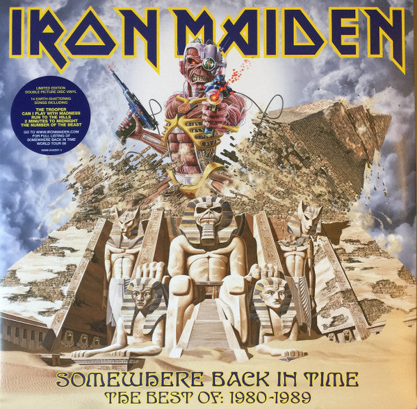 Iron Maiden - Somewhere Back In Time - The Best Of: 1980-1989 (2xVINYL) | Mint (M) Mint (M)