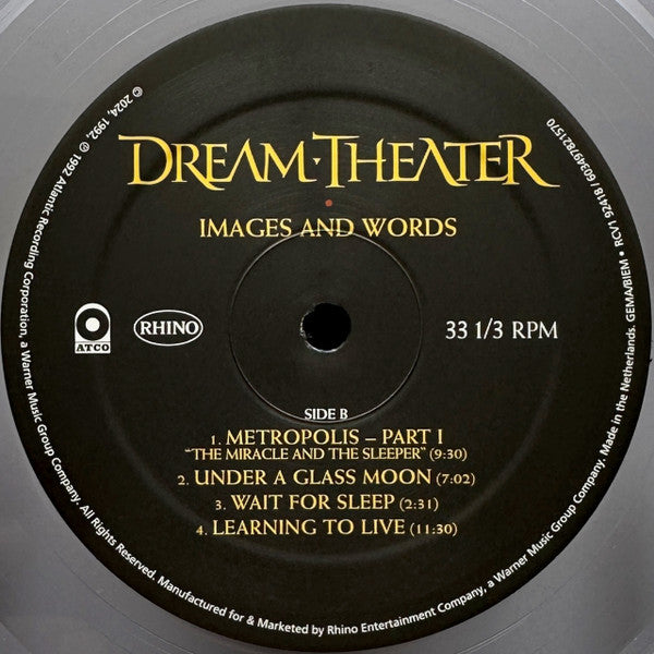 Dream Theater - Images And Words (VINYL) | Mint (M) Mint (M)
