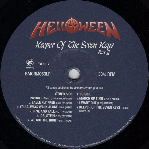 Keeper Of The Seven Keys (Part II) (*EUROPE PRESS* VINYL) | Mint (M) Mint (M)