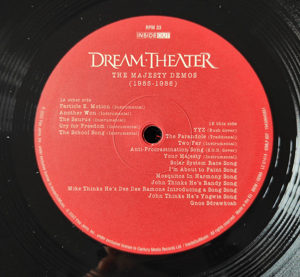 Dream Theater - The Majesty Demos (1985-1986) (2xVINYL) *DISCOUNT COPY* | Mint (M) Mint (M)