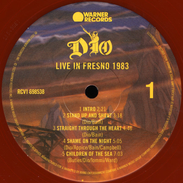 Dio (2) - Live In Fresno 1983 (2xVINYL) | Mint (M) Mint (M)