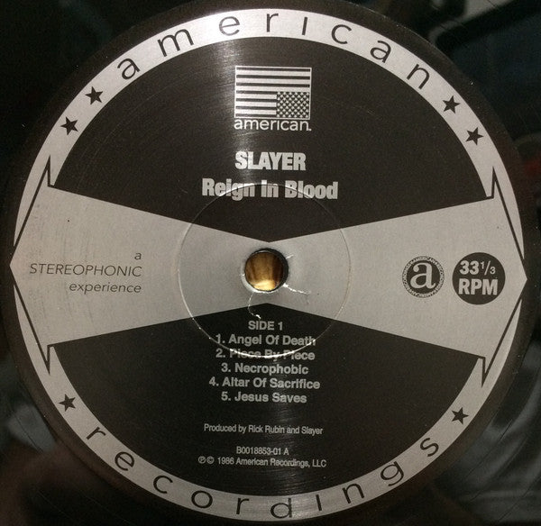 Slayer - Reign In Blood (VINYL) | Mint (M) Mint (M)