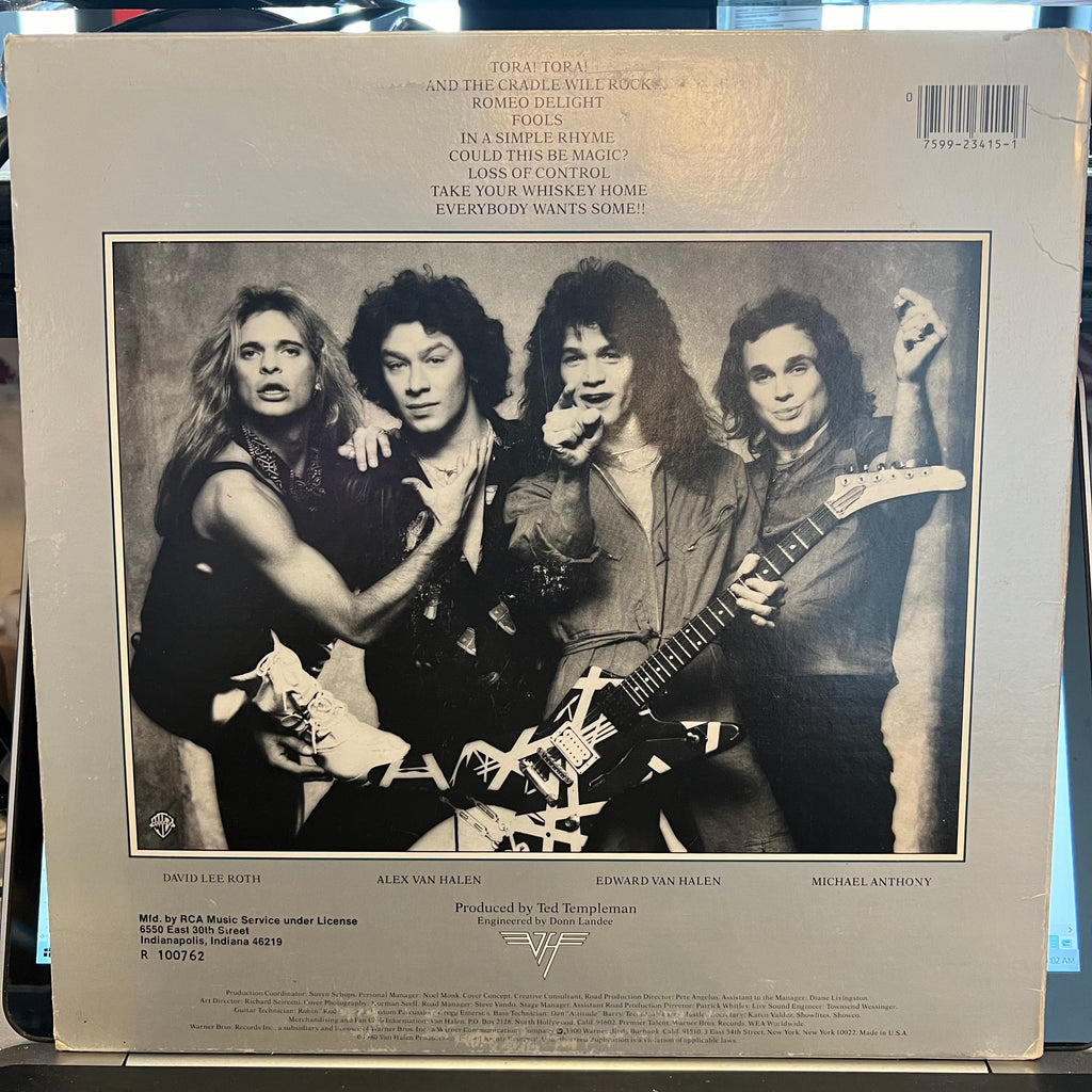 Van Halen - Women And Children First | Excellent (EX) Very Good Plus (VG+)