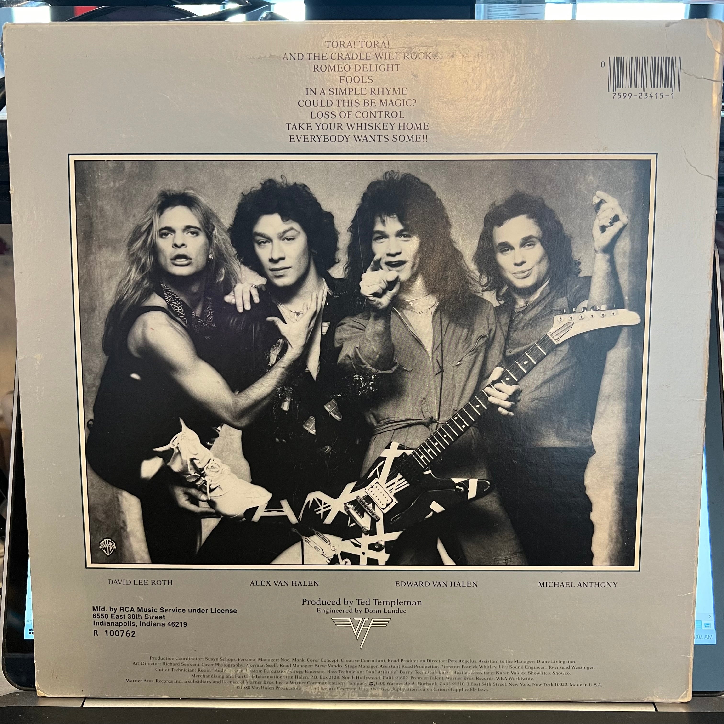 Van Halen - Women And Children First | Excellent (EX) Very Good Plus (VG+)