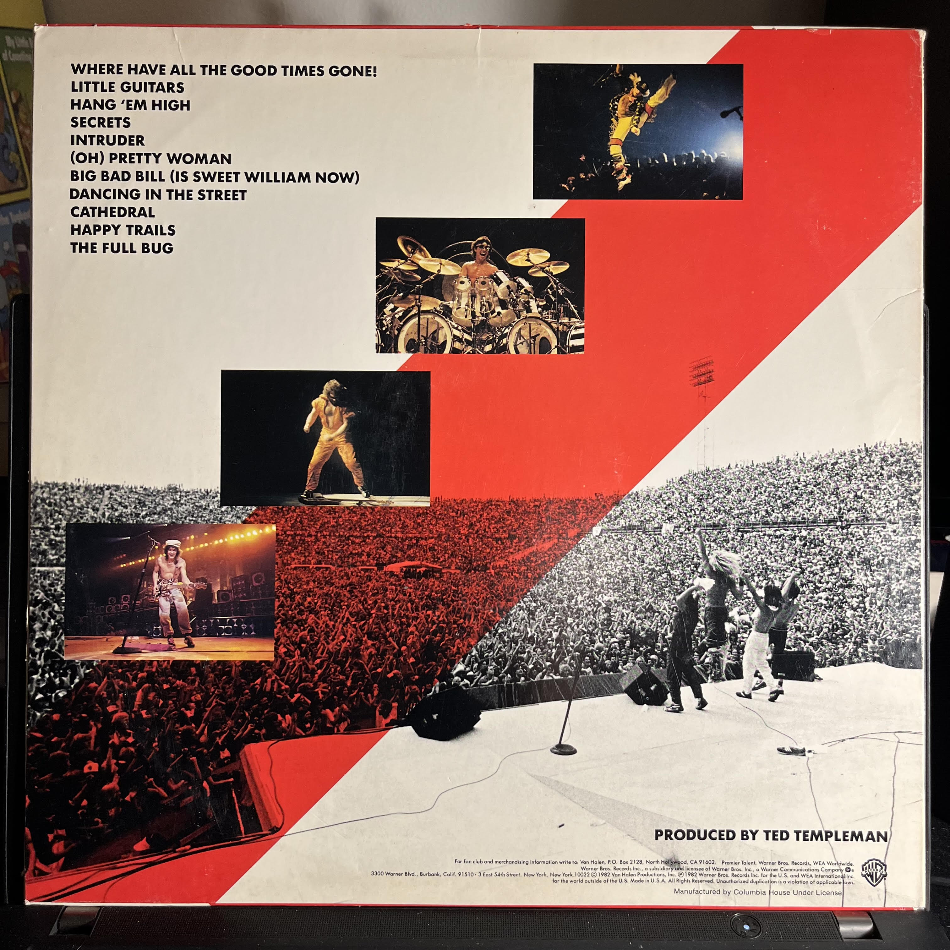 Van Halen - Diver Down *CLUB* | Near Mint (NM) Excellent (EX)