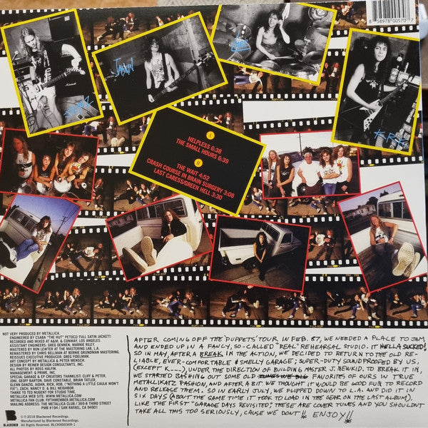 Metallica - The $5.98 E.P. - Garage Days Re-Revisited | Mint (M) Mint (M)