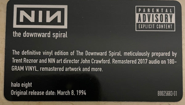 Nine Inch Nails - The Downward Spiral | Mint (M) Mint (M)