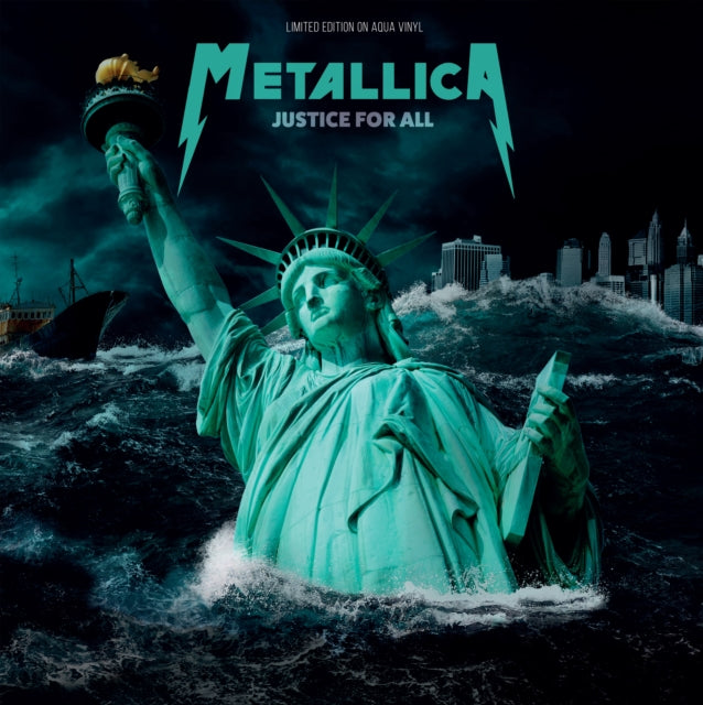 Metallica - Justice For All: Woodstock 1994 (Aqua Vinyl) [Import] Vinyl Record