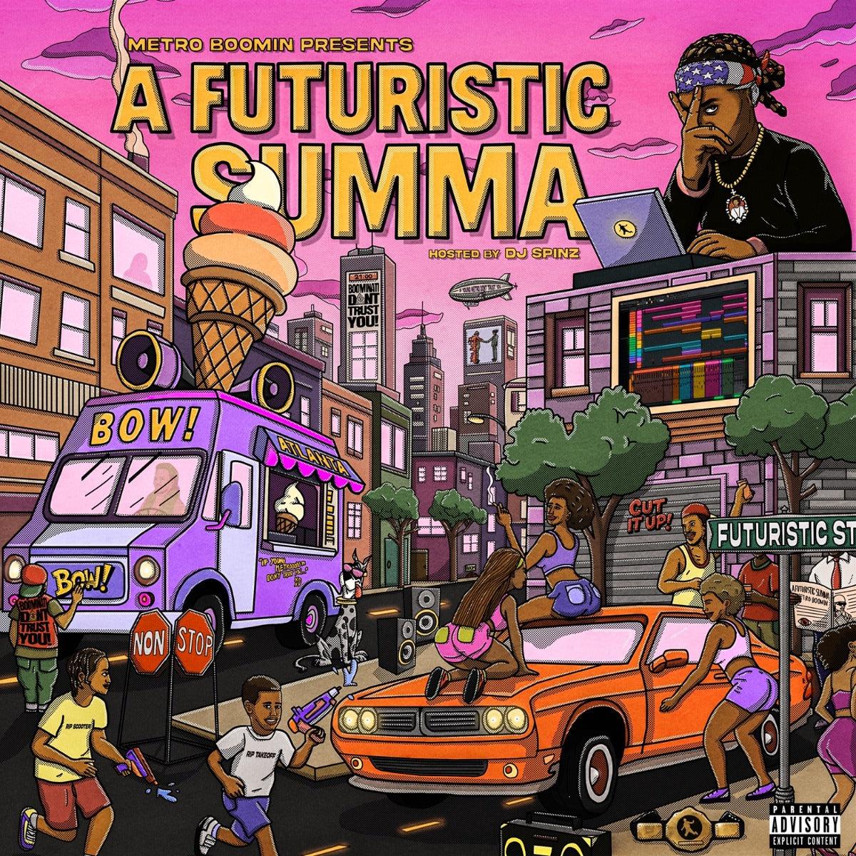 Metro Boomin - Metro Boomin Presents: A Futuristic Summa (CD) [Explicit Content] |