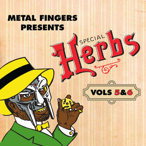Metal Fingers Presents: Special Herbs Vol. 5 & 6 (Limited Edition, Red Colored Vinyl) (2 Lp's) Vinyl Record