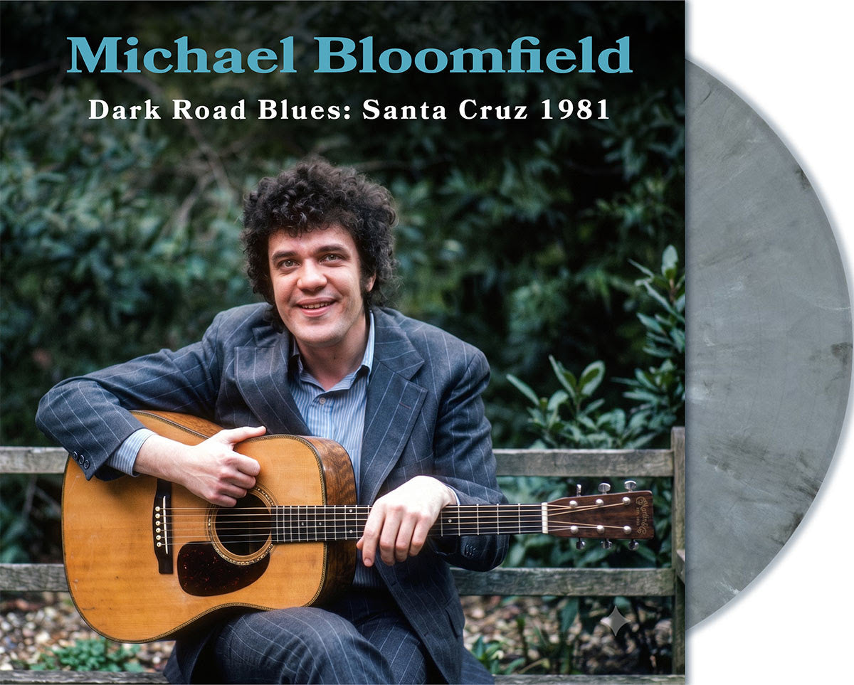 PRE-ORDER Michael Bloomfield - Dark Roads Blues: Santa Cruz 1981 (Indie Exclusive) [Graphite Splatter Vinyl] [Vinyl] Vinyl Record