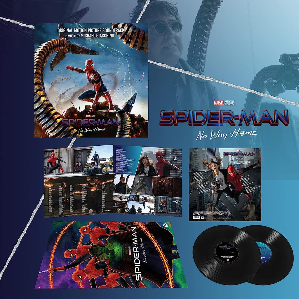 Michael Giacchino Spider-Man: No Way Home (Original Soundtrack) [Import] (2 Lp's) Vinyl Record