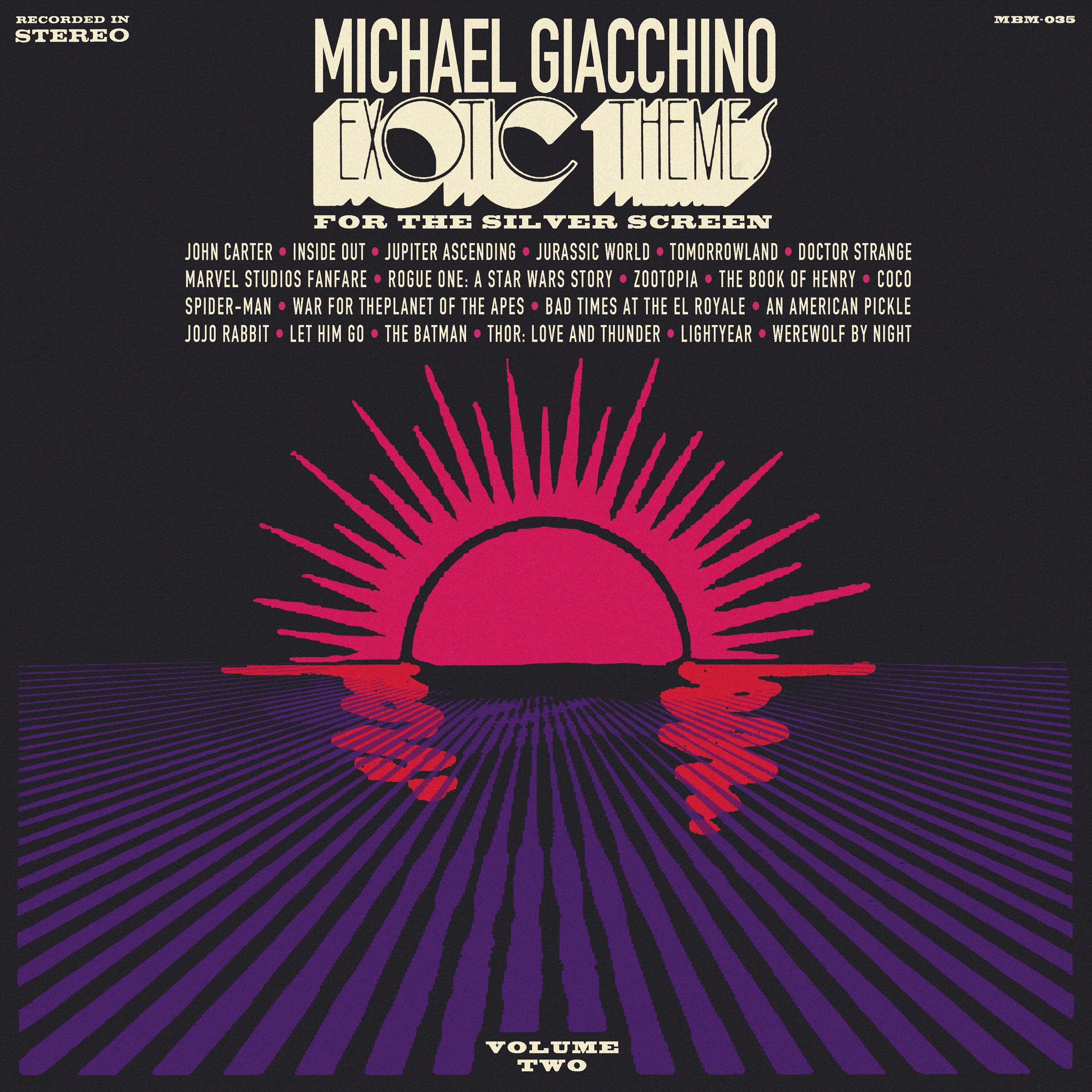 Vol. 2 Exotic Themes For The Silver Screen Vinyl Record