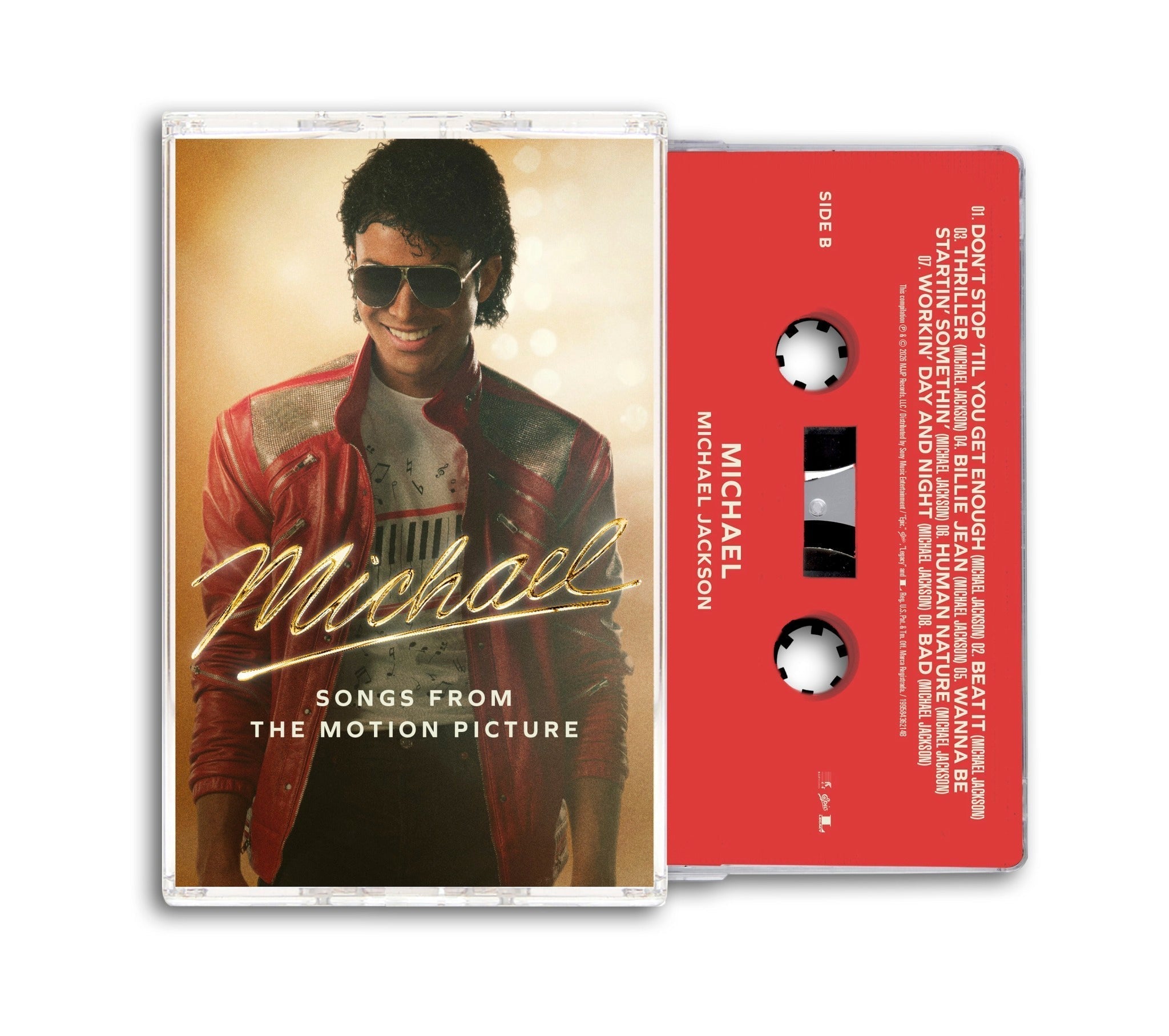 Michael Jackson - Michael – Songs From The Motion Picture [Red Cassette] |