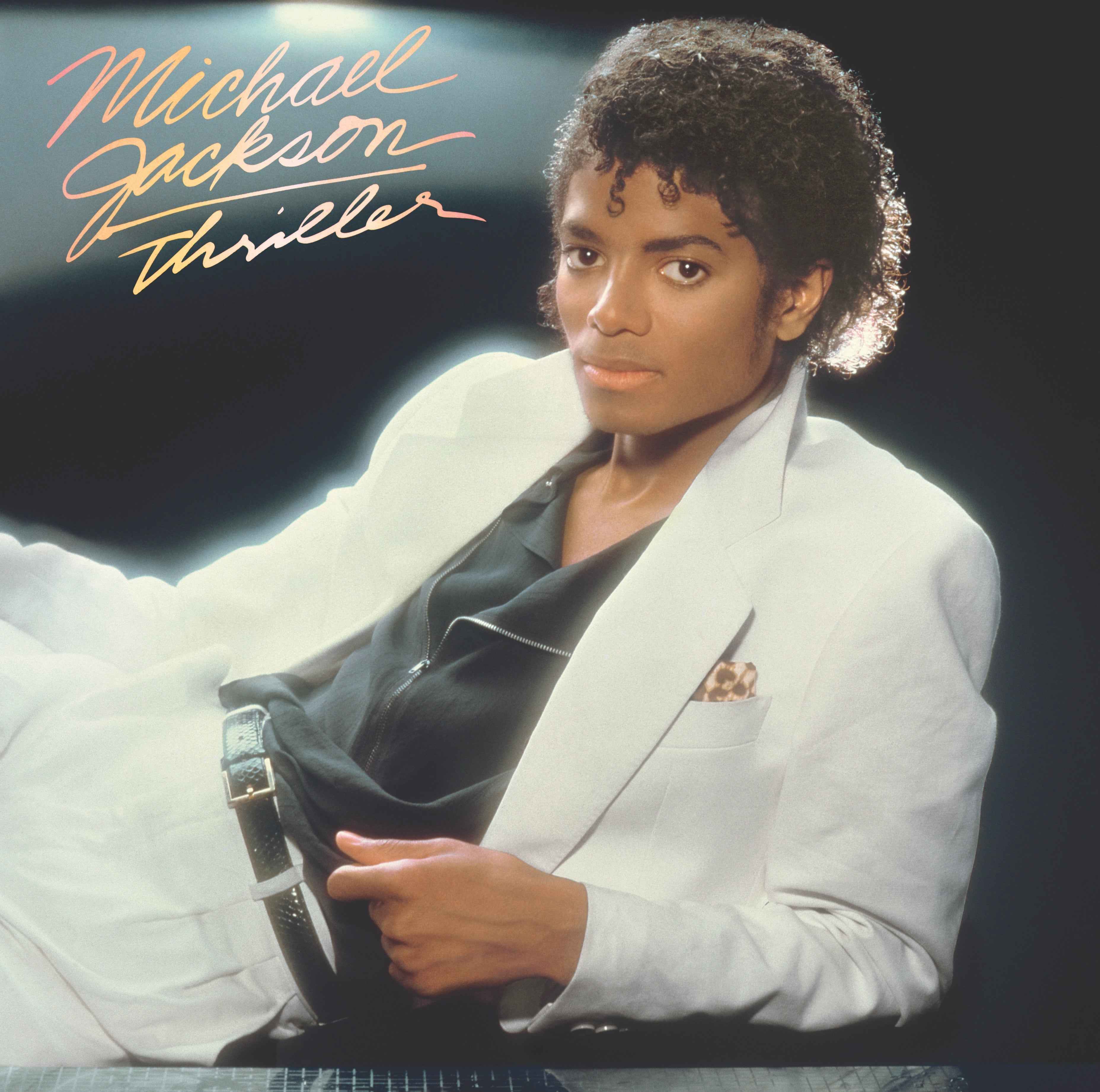PRE-ORDER Michael Jackson - Thriller [Red & Black Marble LP] Vinyl Record