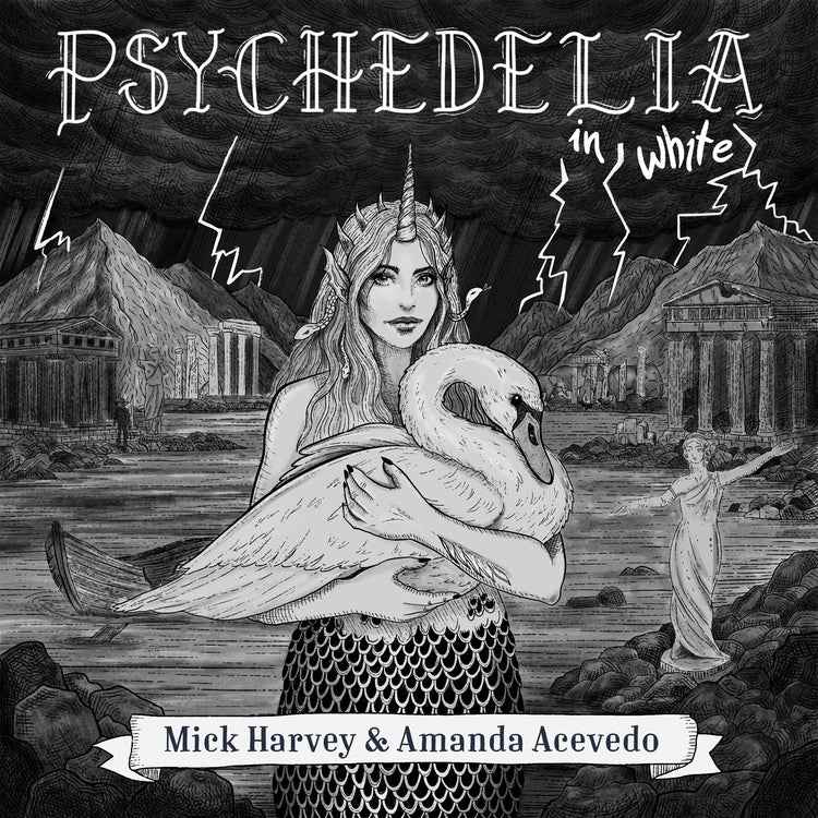 PRE-ORDER Mick Harvey & Amanda Acevedo - Psychedelia In White Music CD