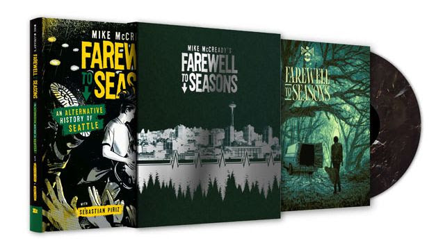 PRE-ORDER Mike Mcready - Farewell To Seasons [Graphic Novel + Onyx Marble Vinyl] Vinyl Record