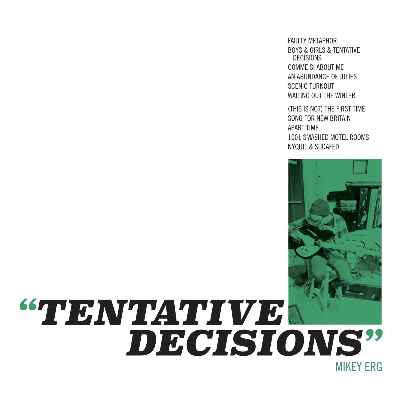 Tentative Decisions Music CD