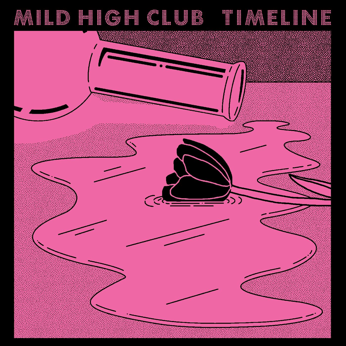 Timeline (WHITE WITH PINK, BLACK & BLUE SPLATTER VINYL) Vinyl Record